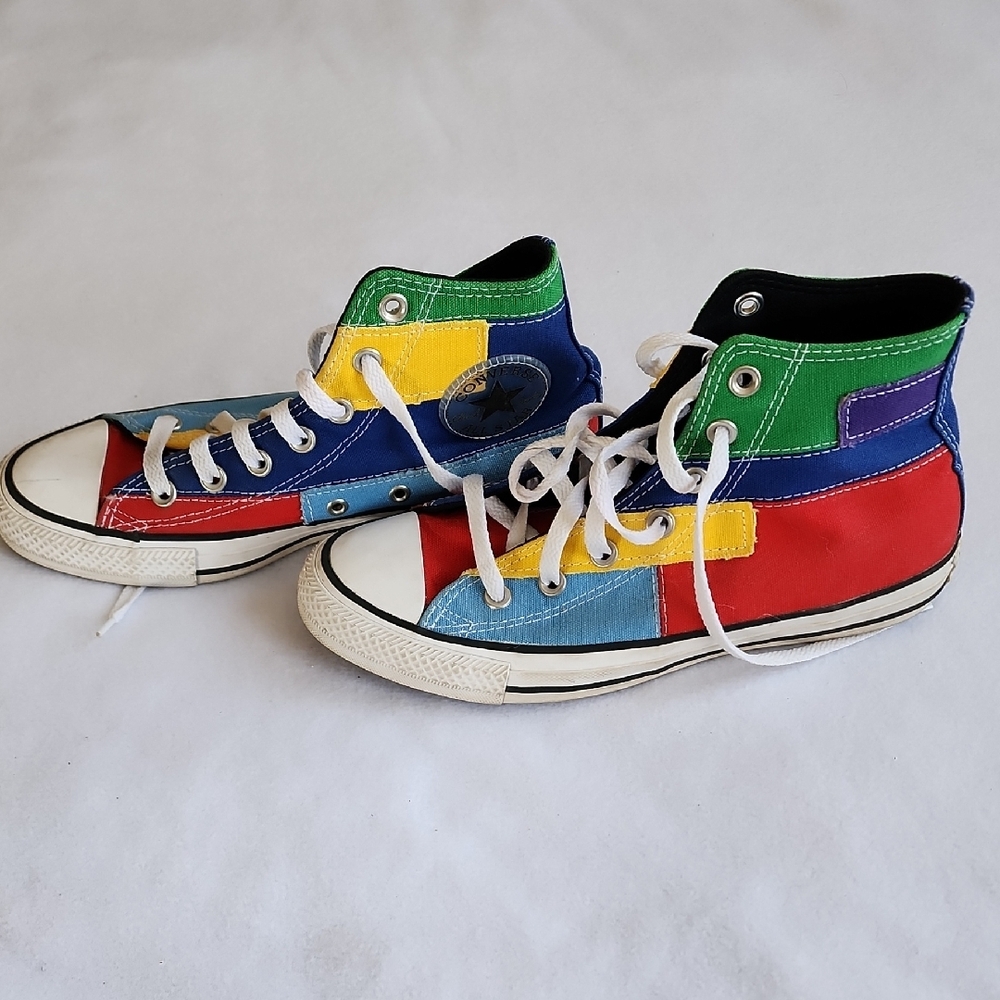 Converse Multicolor High-Top Sneakers
